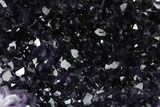 Wide, Deep Purple Amethyst Geode - Uruguay #379375-3